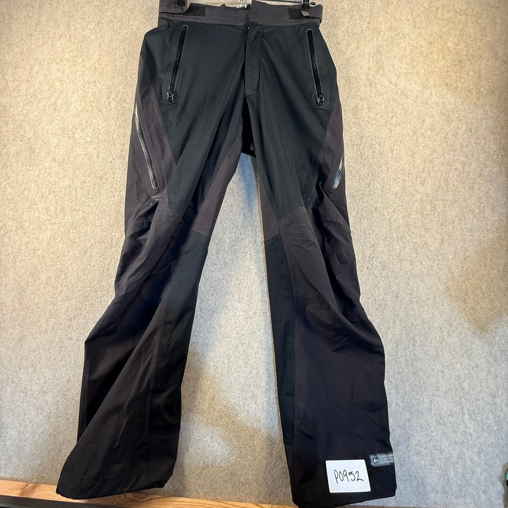 REI Womens XS Black Technical Shell Hiking Climbing Pants Adjustable Waist